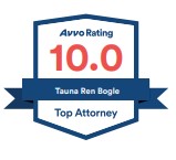 AVVO Top Attorney 10.0, Tauna R. Bogle AVVO Top Attorney 10.0, Tauna R. Bogle